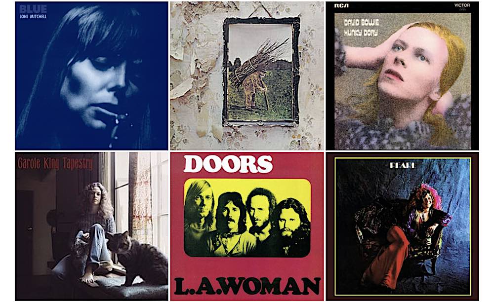 1971 album covers