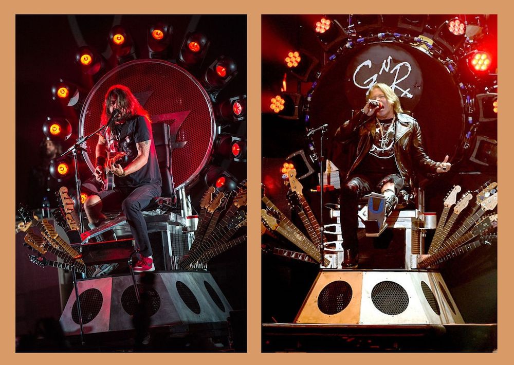 Foo Fighters Guns N' Roses