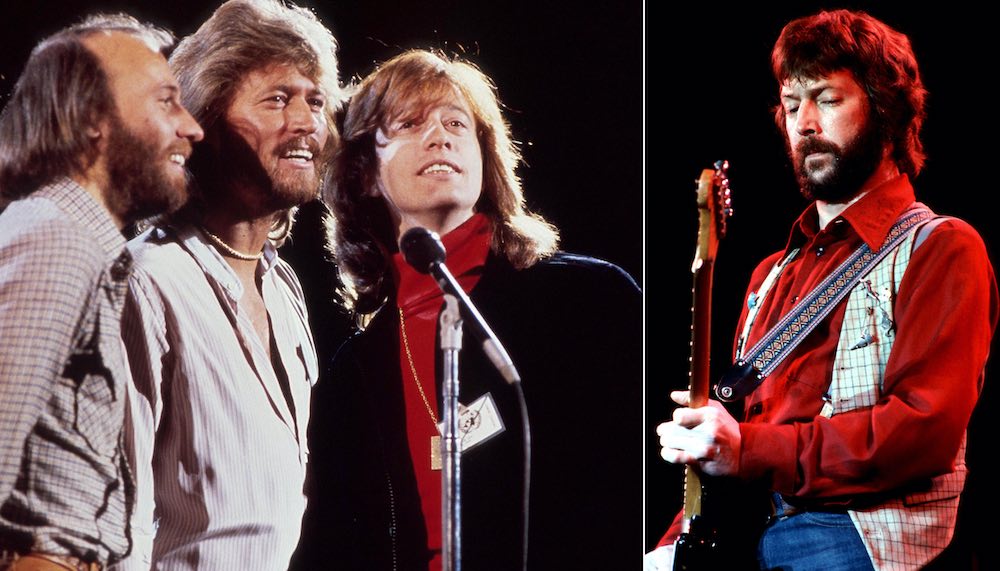 bee gees, eric clapton