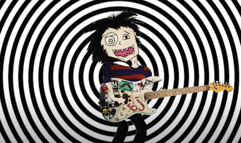 billie joe armstrong, cartoon