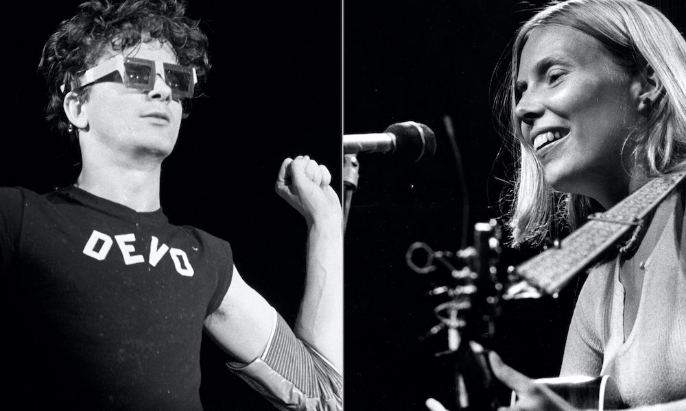 devo, joni mitchell