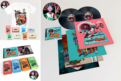 gorillaz song machine merch