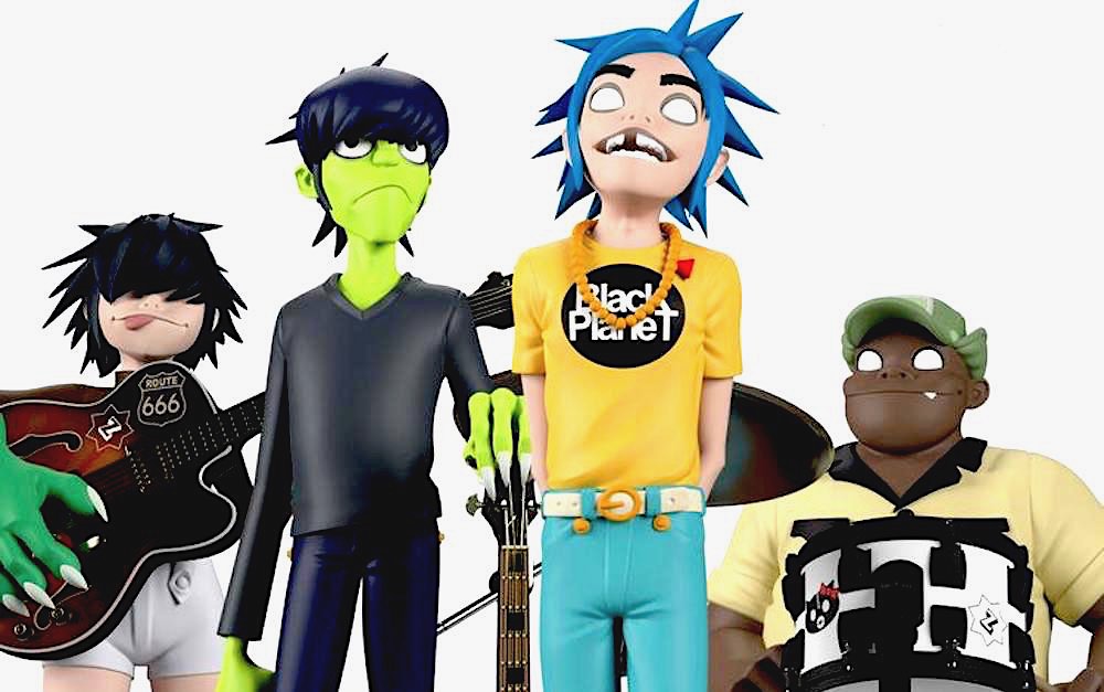 gorillaz toy figurines