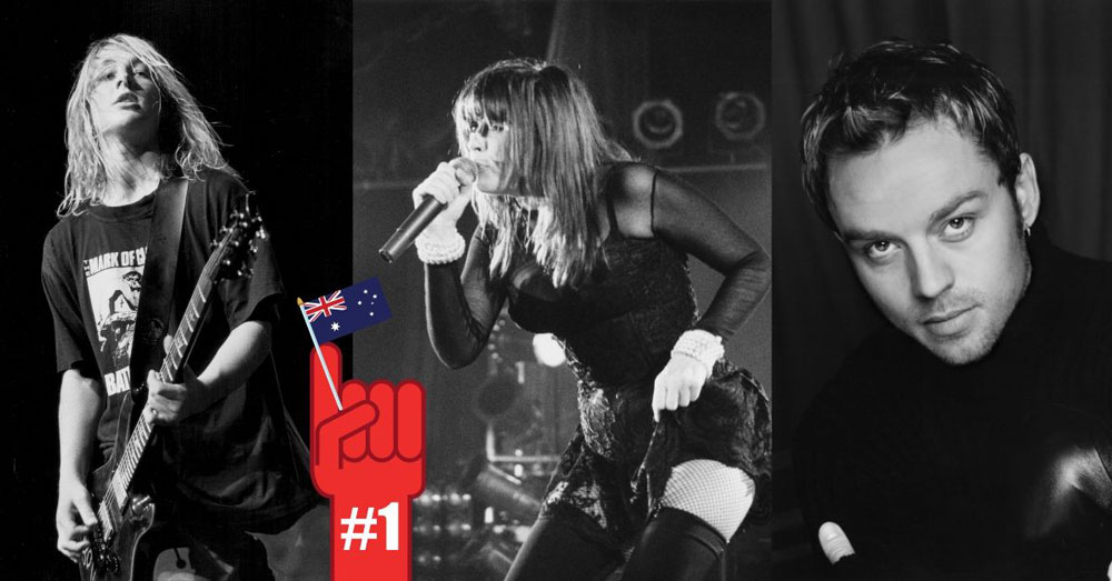 australian artist number 1 aria 90s