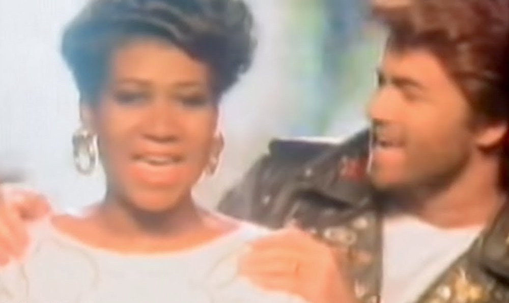 aretha franklin, george michael