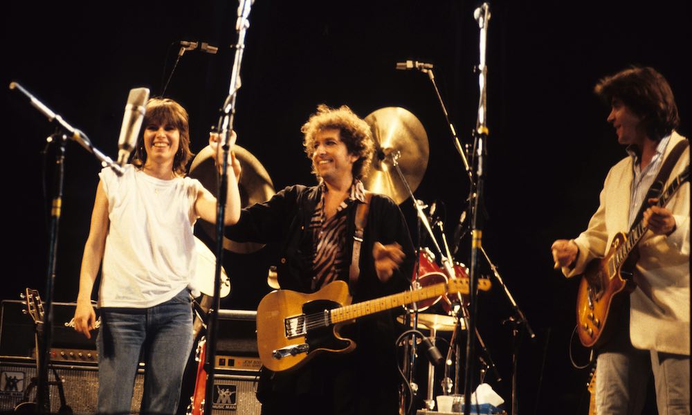 chrissie hynde, bob dylan