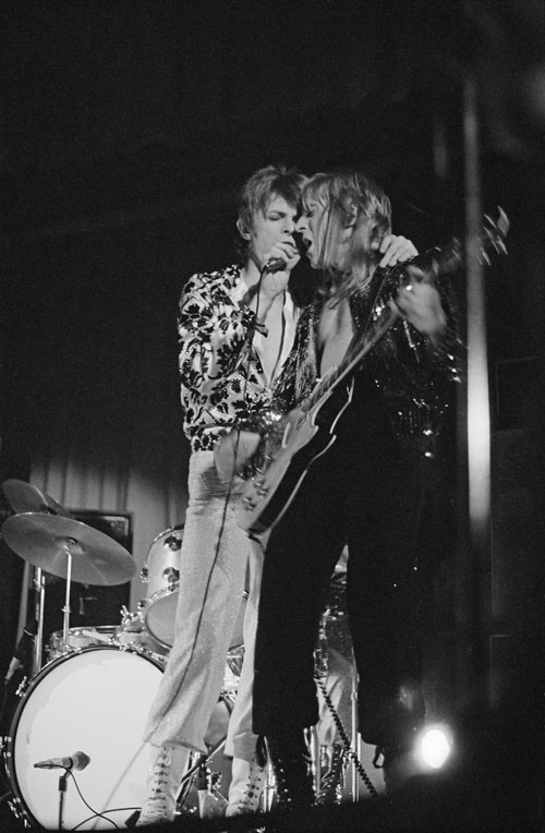 david bowie live mick ronson