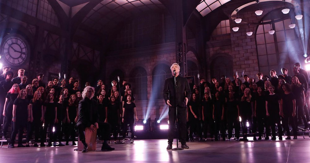 david byrne, kimmel live