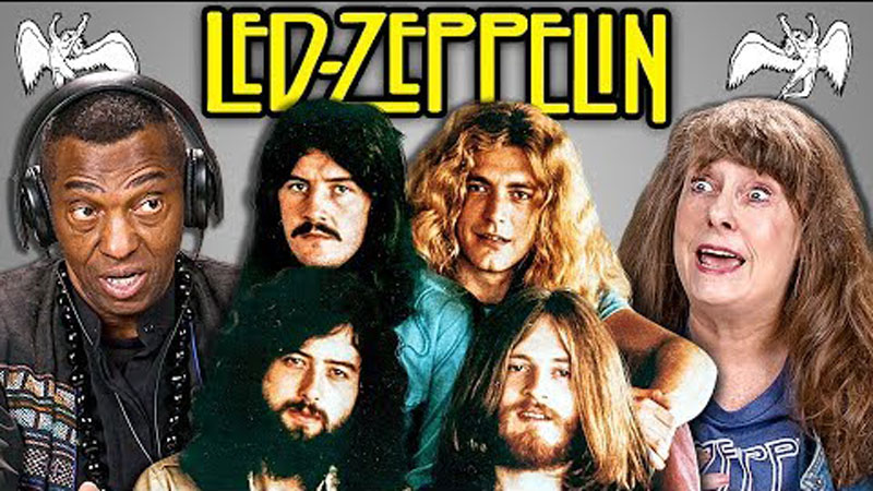 elders react to led zeppelin