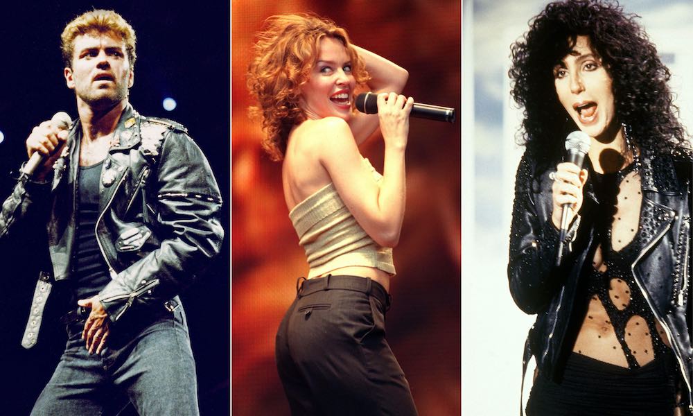 george, kylie, cher