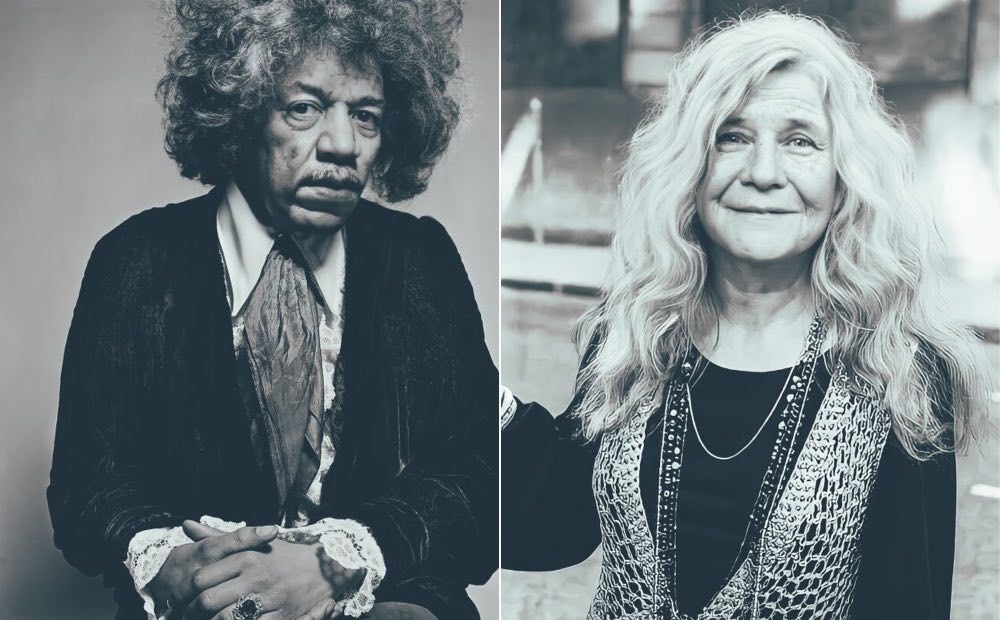 hendrix, joplin