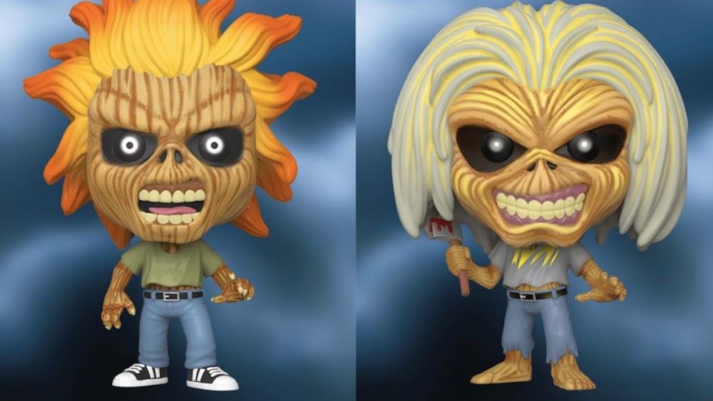 iron maiden, funko