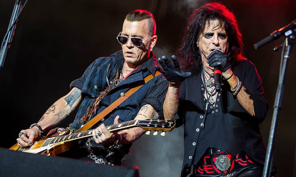 johnny depp, alice cooper