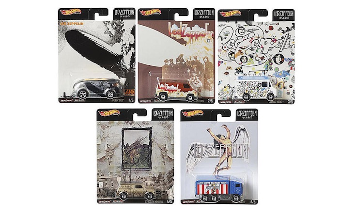 led zep, hot wheels