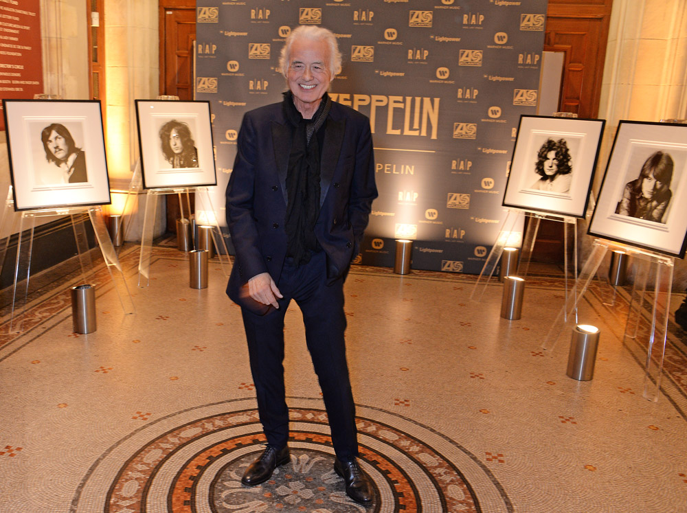 led zeppelin book launch jimmy page
