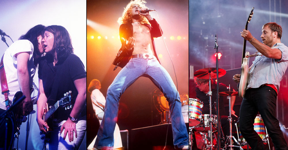 led zeppelin black keys the breeders playlist