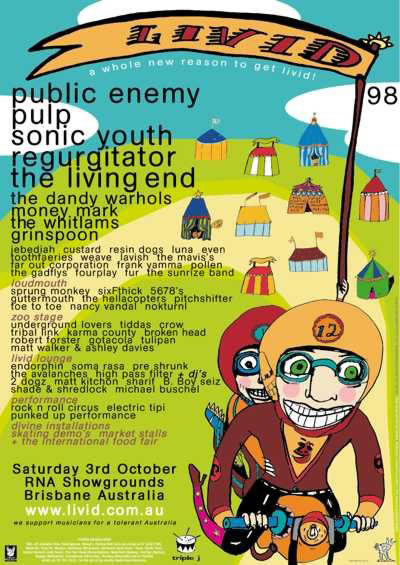 livid festival 1998
