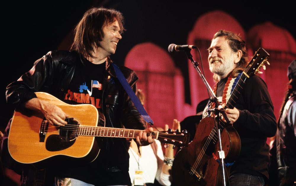 neil young, willie nelson
