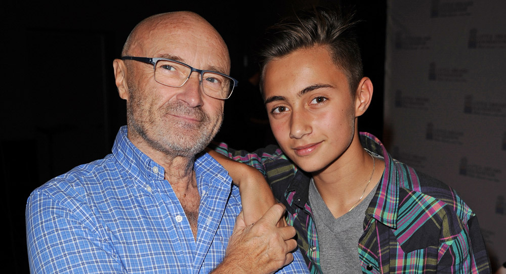 phil collins son drums