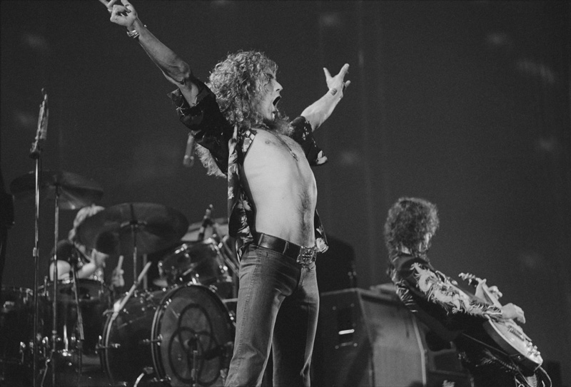 robert plant led zep earls court