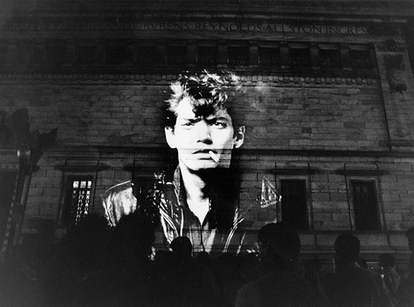 Robert Mapplethorpe self portrait