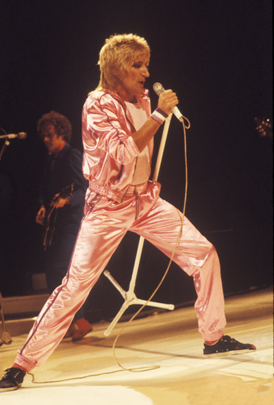 rod stewart pink satin