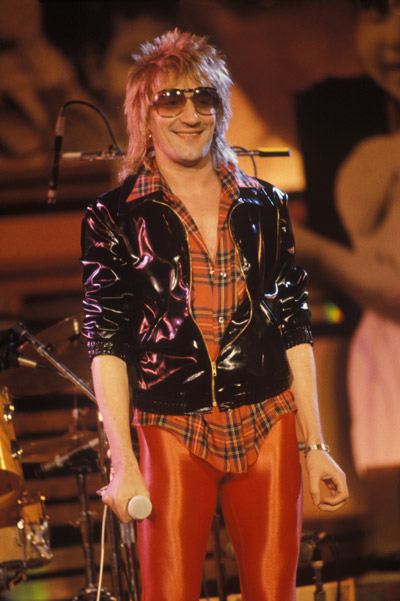 rod stewart red tartan