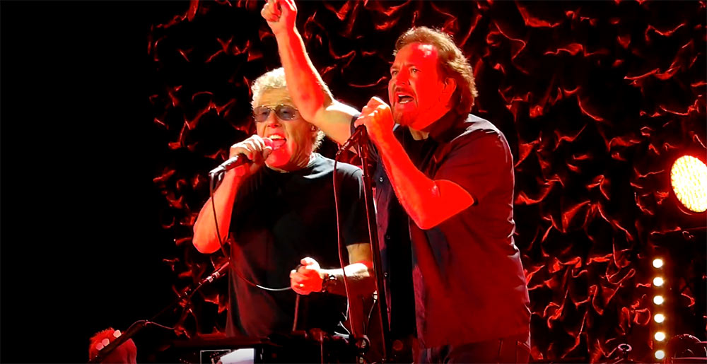 roger daltry, eddie vedder