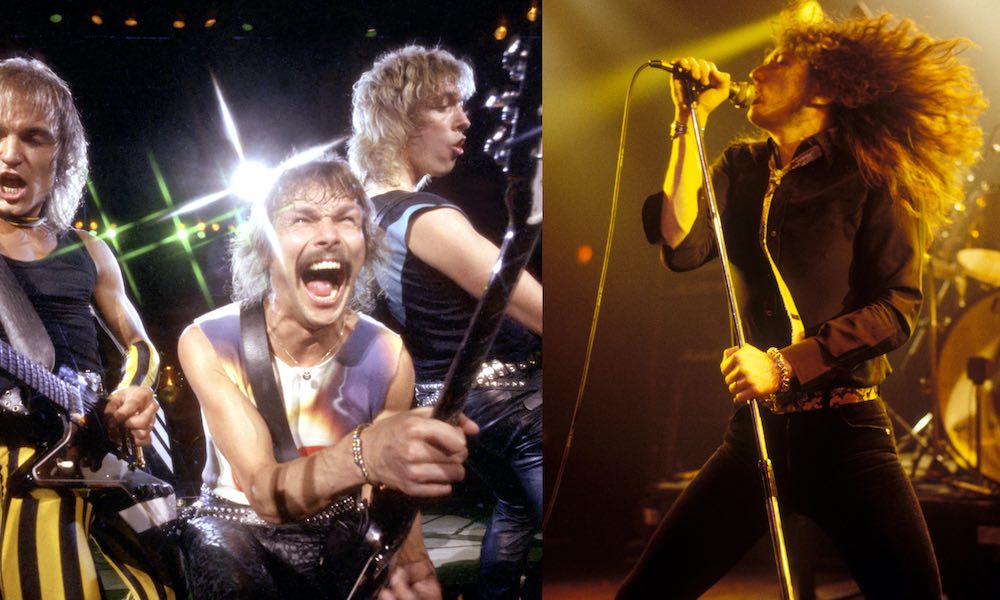 scorpions, whitesnake