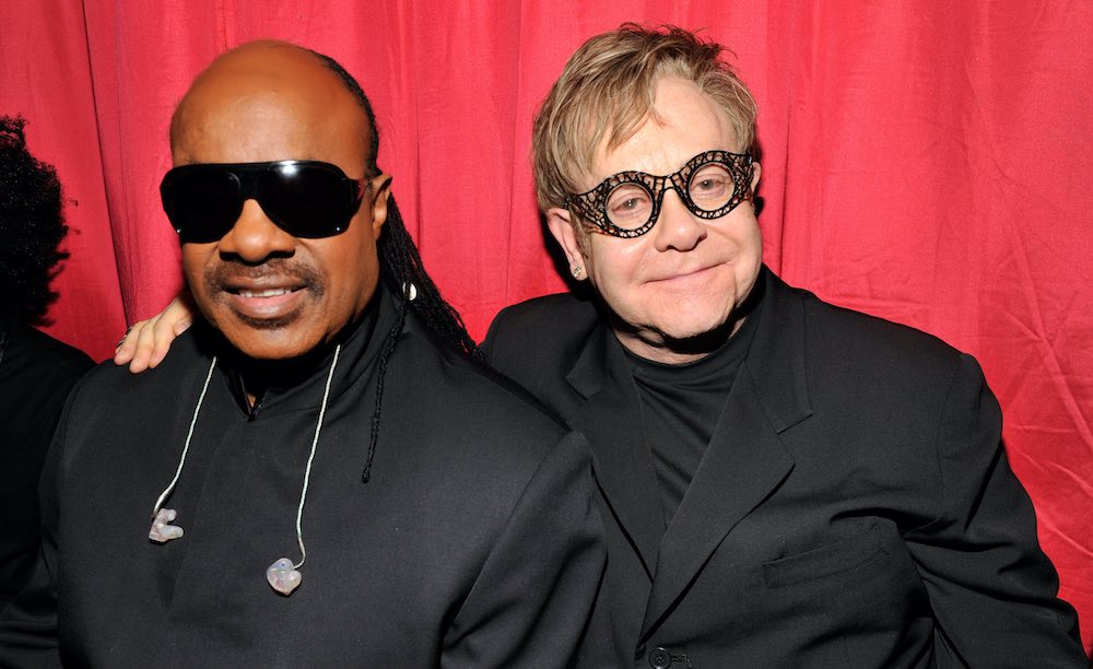 stevie wonder, elton john