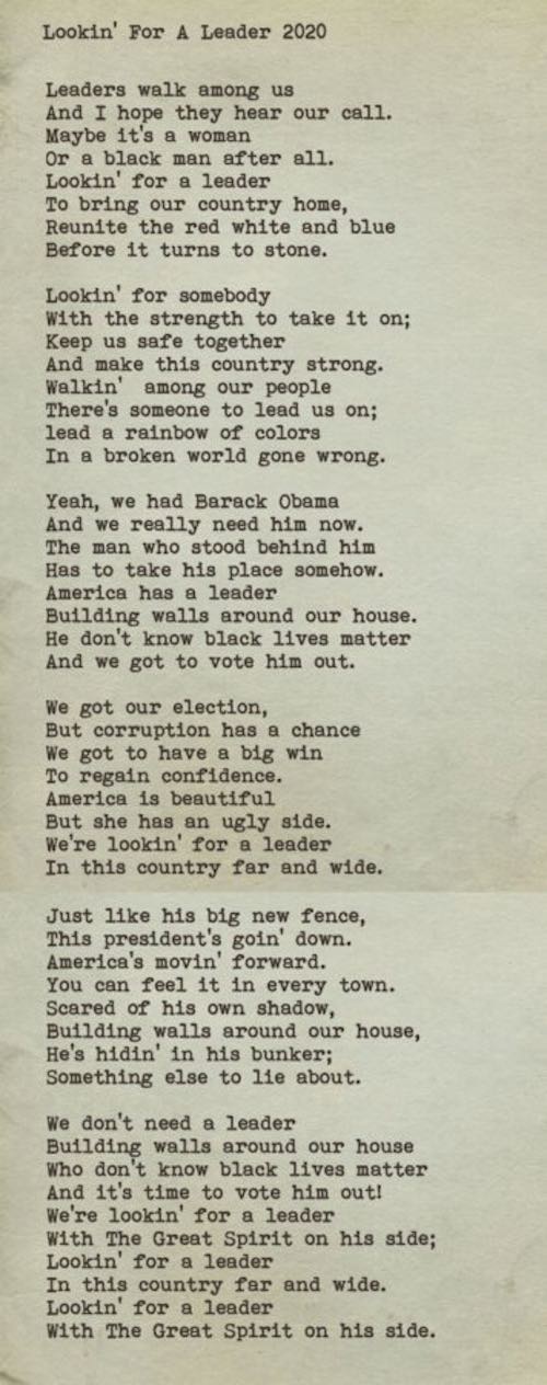 looking for a leader - 2020