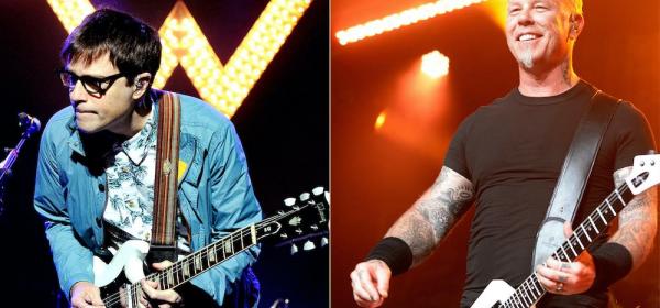 weezer, metallica 