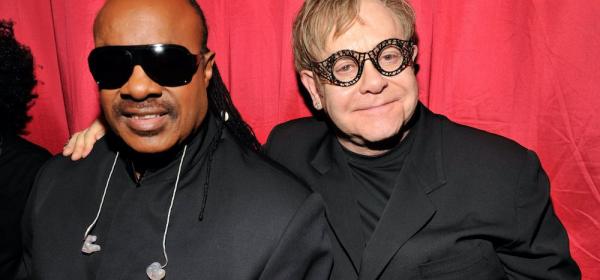 elton john, stevie wonder