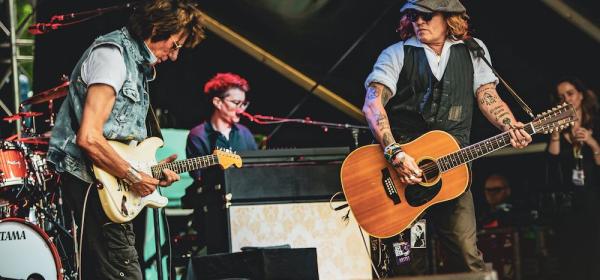 jeff beck, johnny depp