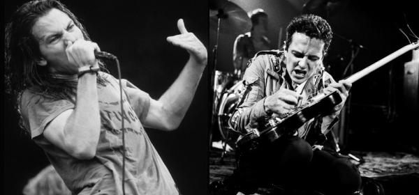 eddie vedder, joe Strummer 