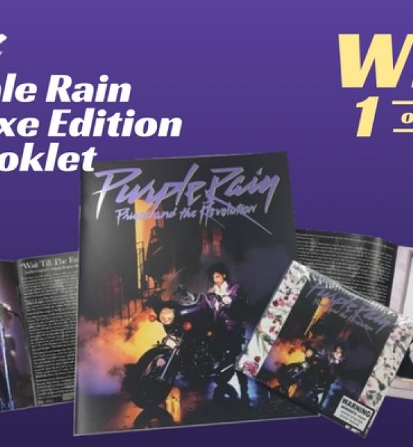 Win Prince's Purple Rain Deluxe And Limited Edition Booklet