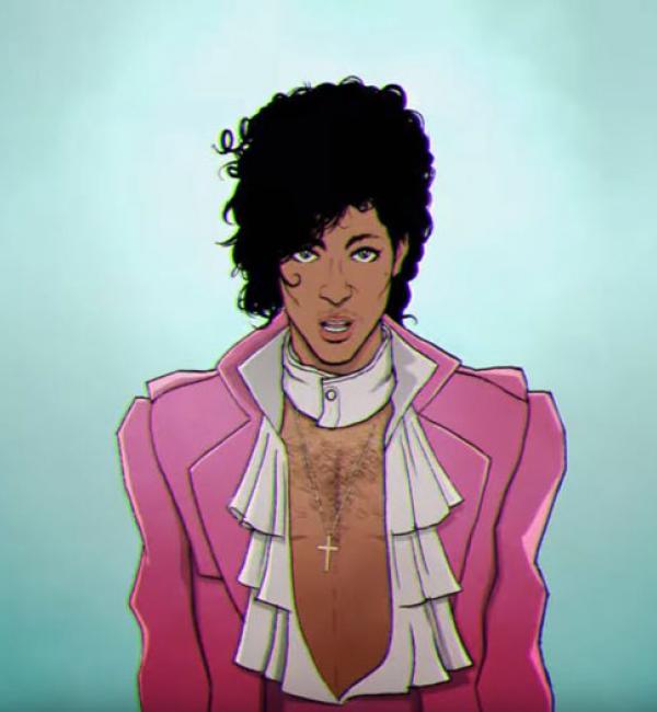 Prince Brought To Life In New Animated Video 