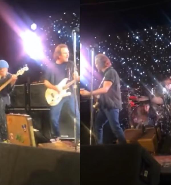 Watch Red Hot Chili Peppers & Eddie Vedder Perform Epic Cover Of "Purple Rain"