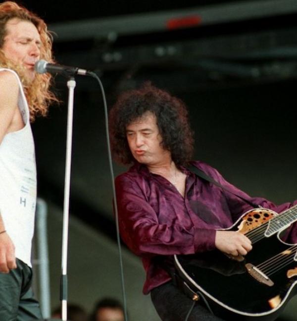 The Surreal Time Robert Plant And Jimmy Page Covered The Cure