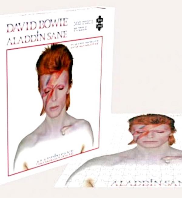 Bowie’s Aladdin Sane Added To Rock Saws – A Collection of Classic Rock Jigsaw Puzzles