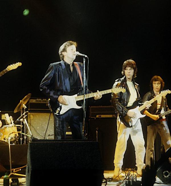jimmy page, eric clapton, jeff beck