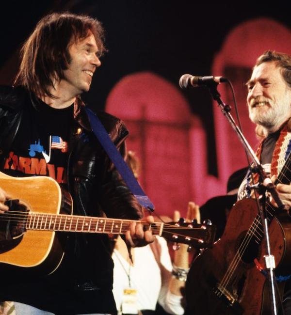 neil young, willie nelson