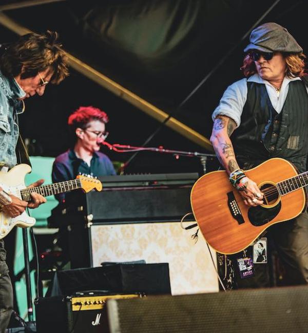 jeff beck, johnny depp