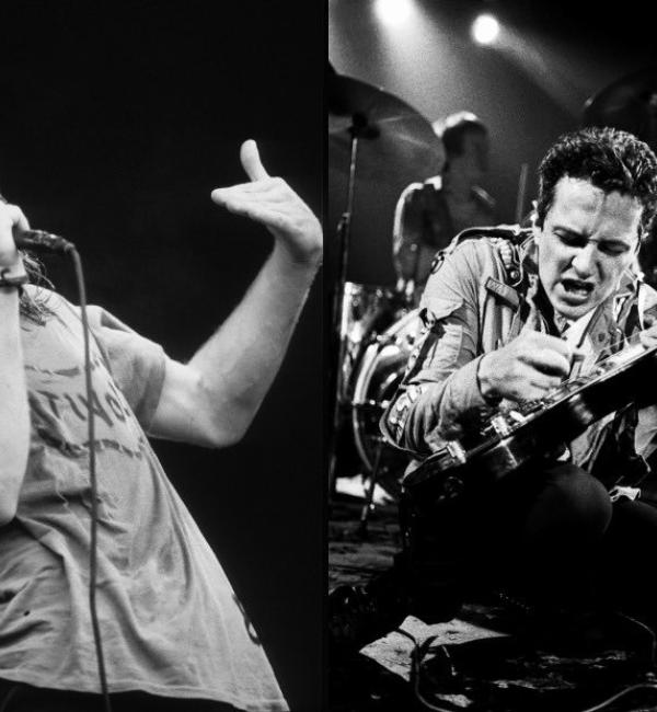 eddie vedder, joe Strummer 