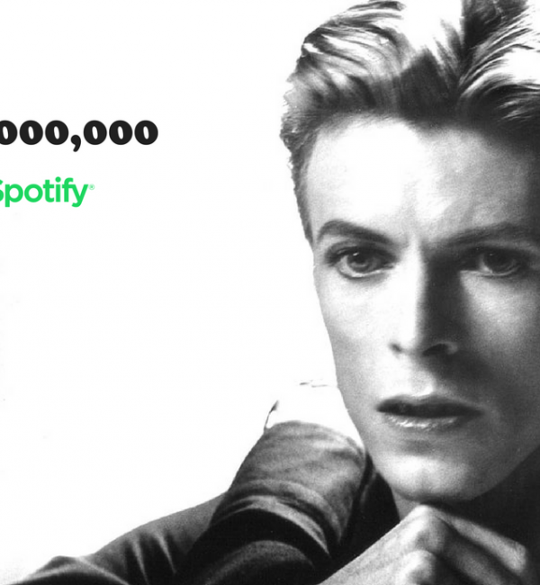 Billion Streams For Bowie