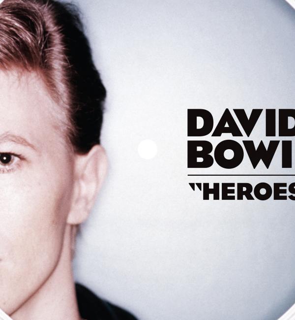 DAVID BOWIE  “HEROES" LIMITED EDITION 40th ANNIVERSARY 7" PICTURE DISC