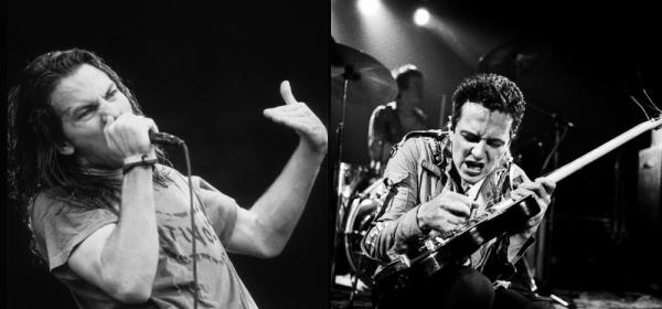 eddie vedder, joe Strummer 