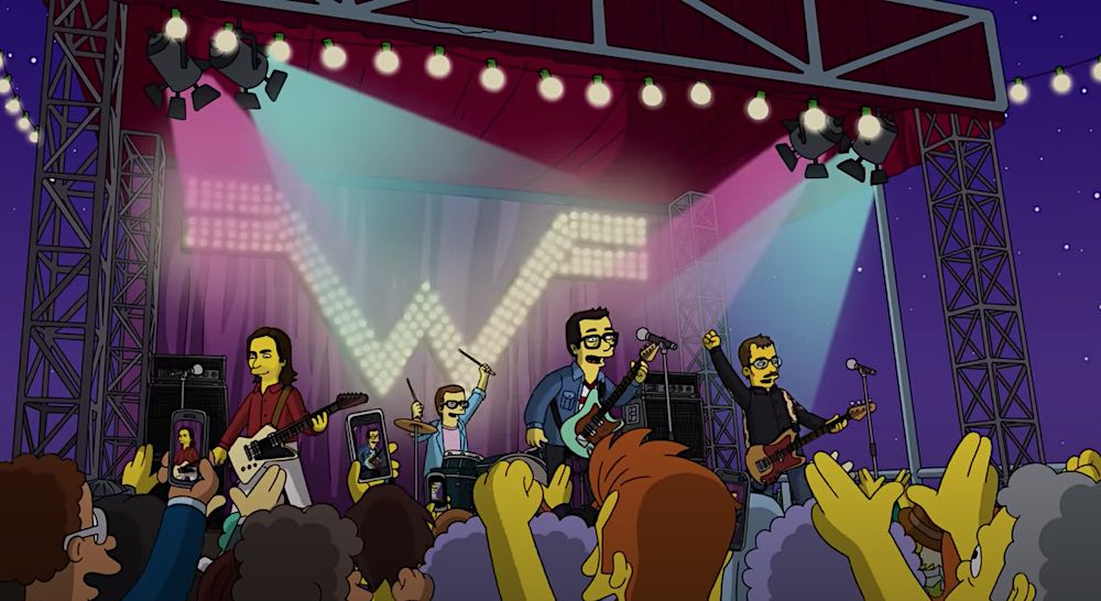 weezer, the simpsons