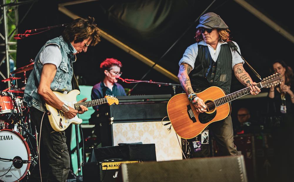 jeff beck, johnny depp